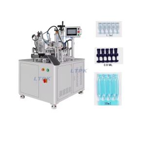 LT-005 Semi Automatic Monodose Strip Tube Filling and Ultrasonic Sealing Machine for Cosmetics