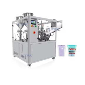 LT-009S Fully Automatic Ultrasonic Tube Double Head Filling and Sealing Machine for Cosmetics Cream Paste