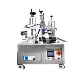 LT-006D Tabletop Ceramic Pump Rotary Ultrasonic Skincare Cosmetic Plastic Soft Tube Filling Sealing Machine