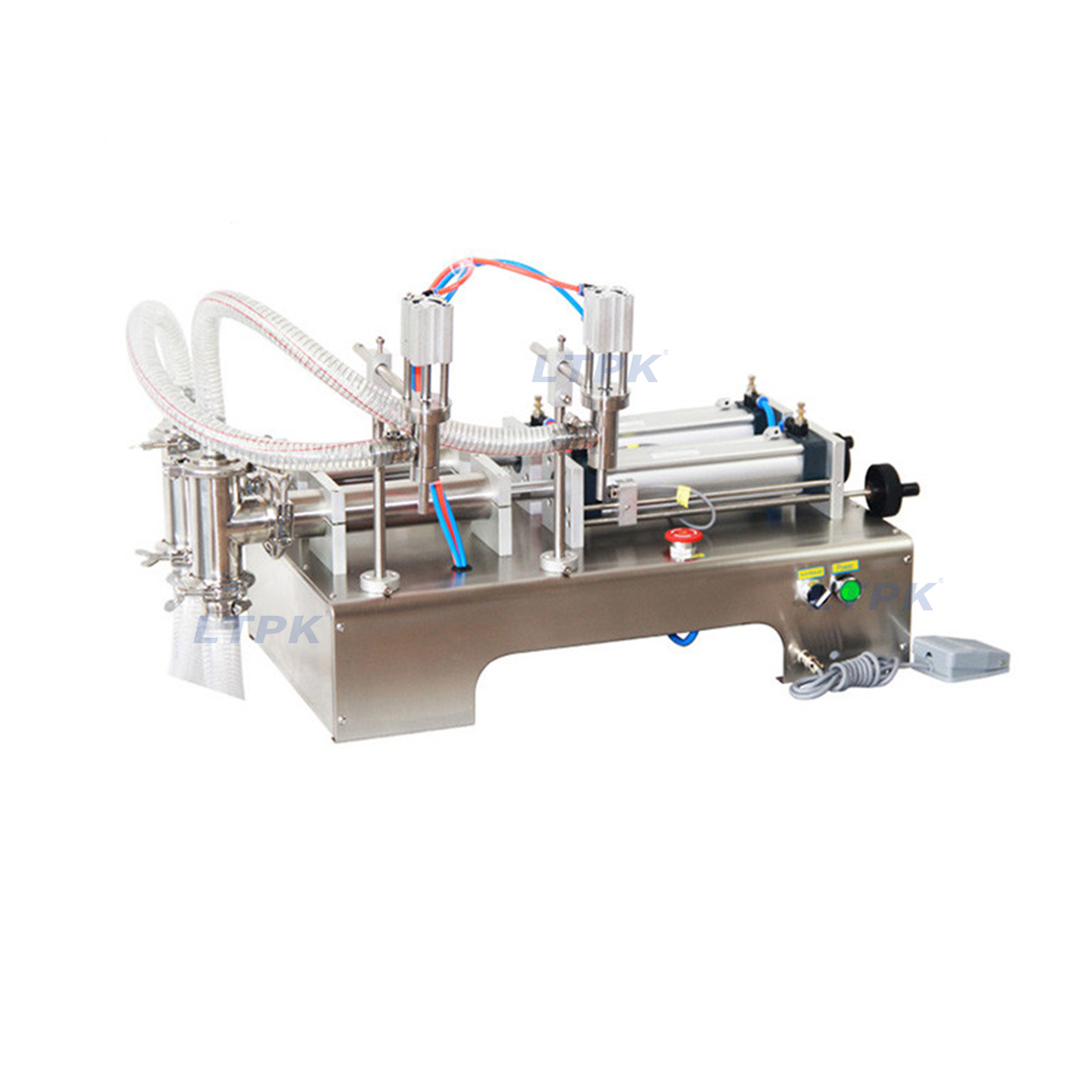 ytk-g2wy pneumatic double heads <a href=https://www.liantengmachine.com/list-8-42.html target='_blank'>Liquid Filling Machine</a> horizontal piston filling machine.jpg