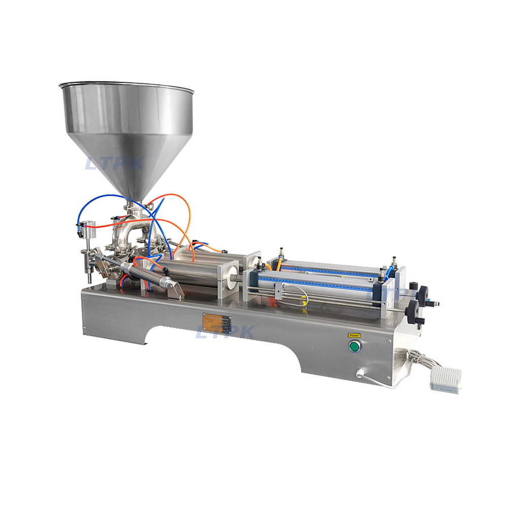 horizontal type paste and liquid 2 head double nozzles filling machines for honey juice detergent.jpg