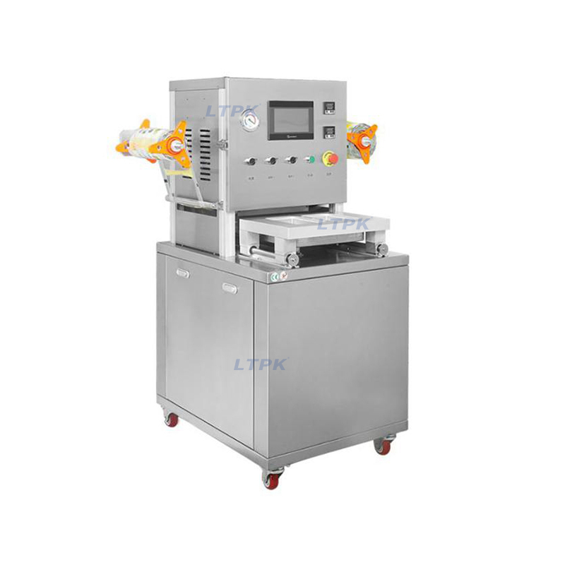 2022 new design vacuum skin pack food tray sealing machine meat fish durian vacuum skin packaging machine.jpg