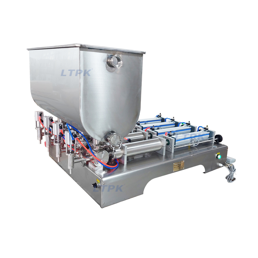 Automatic Horizontal Pneumatic Paste Sauce Ketchup honey Stirring Mixing Filling Machine.jpg