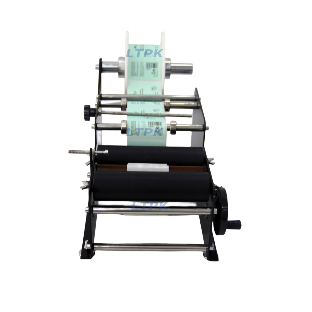 Hot selling water skilt ampoule hand lip labeling machine with low price.jpg