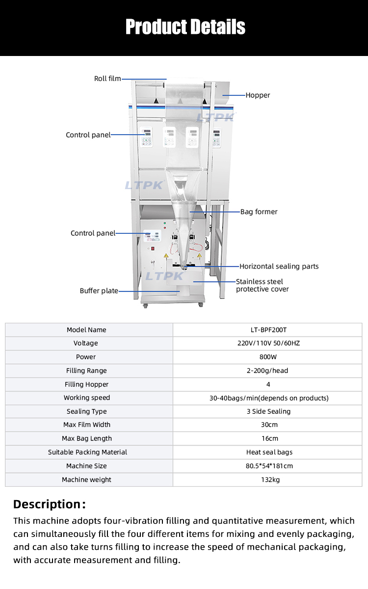 Top quality vertical Pneumatic Multi-head Scale Peach Gum Scented Tea spices powder Filling Bag Packing Packaging Machine.jpg