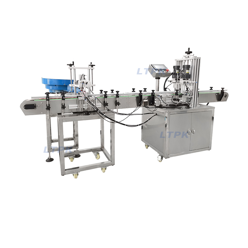 Automatic plastic  Nail Polish bottle screw capping machine.jpg