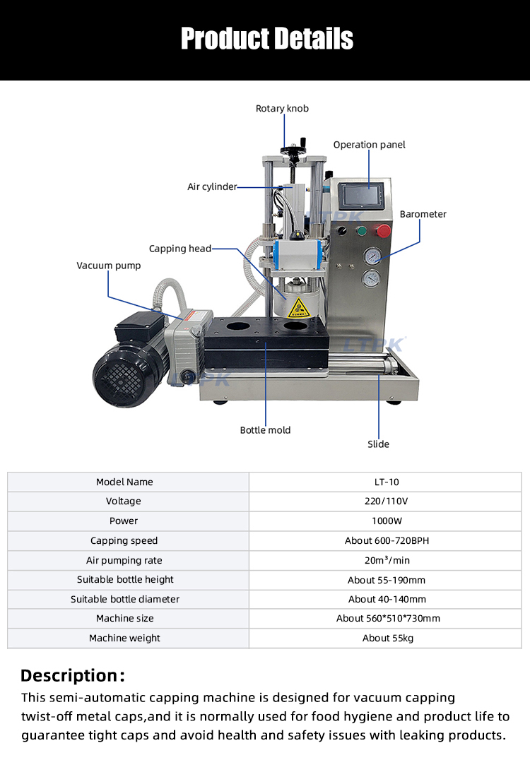 Semi-automatic Desktop Vacuum Capping Machine Jam Glass Bottle Cap Sealing Machine.jpg