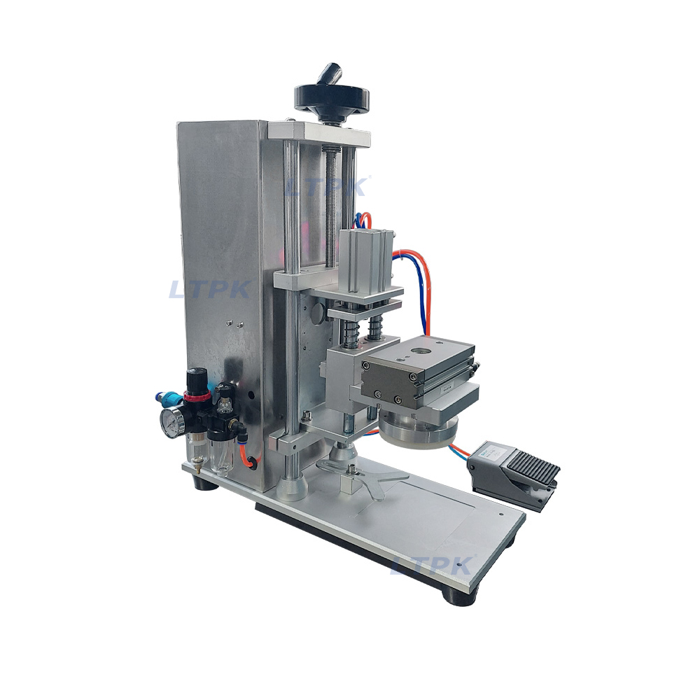 Ddx450 Semiautomatic Screw Glass Bottle Plastic Bottle Capping Machine Bottle Cap Sealing Machine Price.jpg