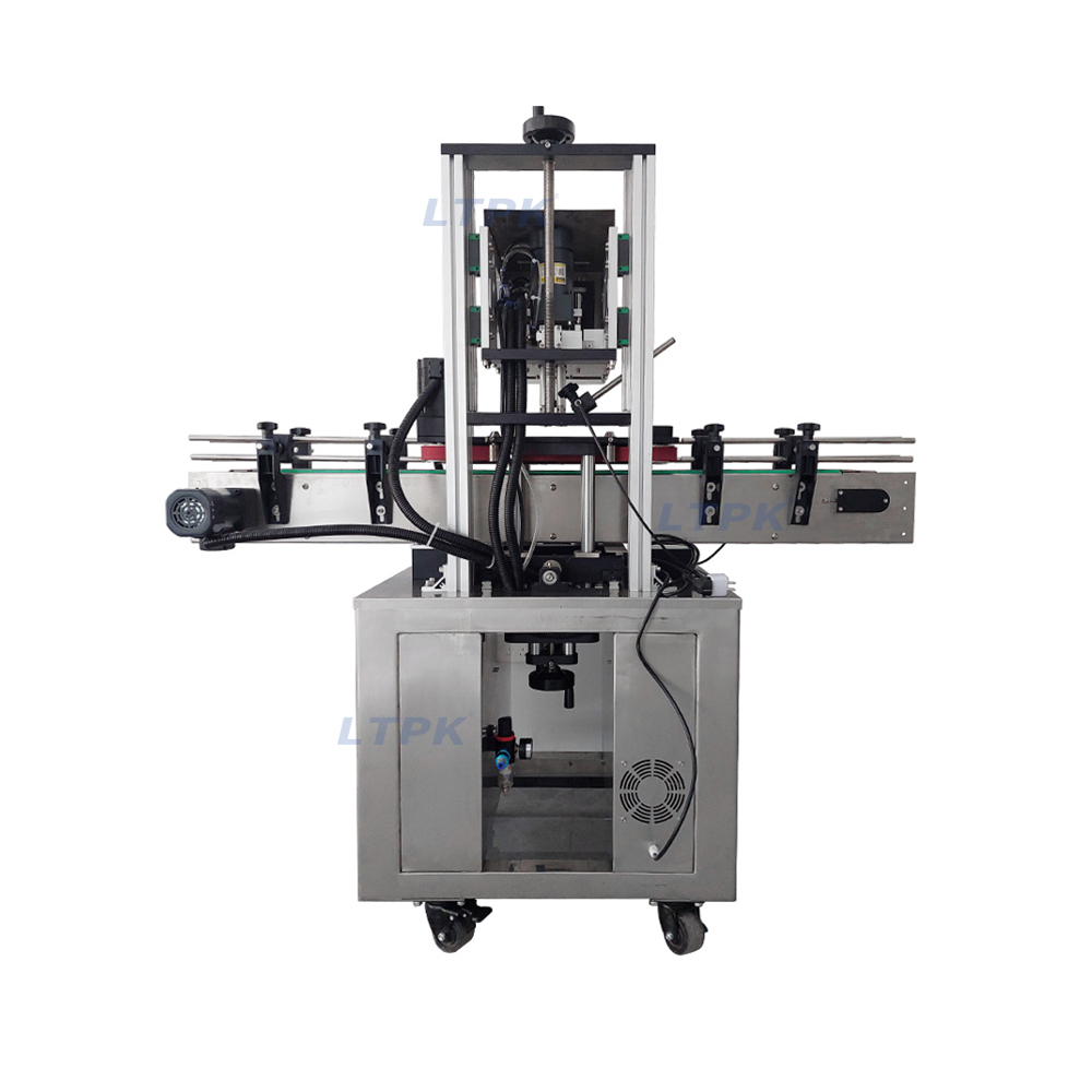 Automatic 4 wheels close Cosmetics Glass Plastic Bottle Cap Lid Screw Capping Machine.jpg