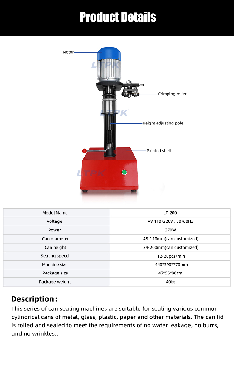 TDFJ-160 Desktop manual can sealing machine tinplate can sealing machine pop can sealer.jpg